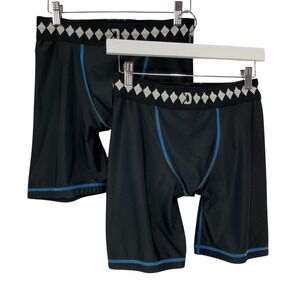 Diamond MMA Brand Men's Black Compression Support Underwear Boxer Briefs Size M